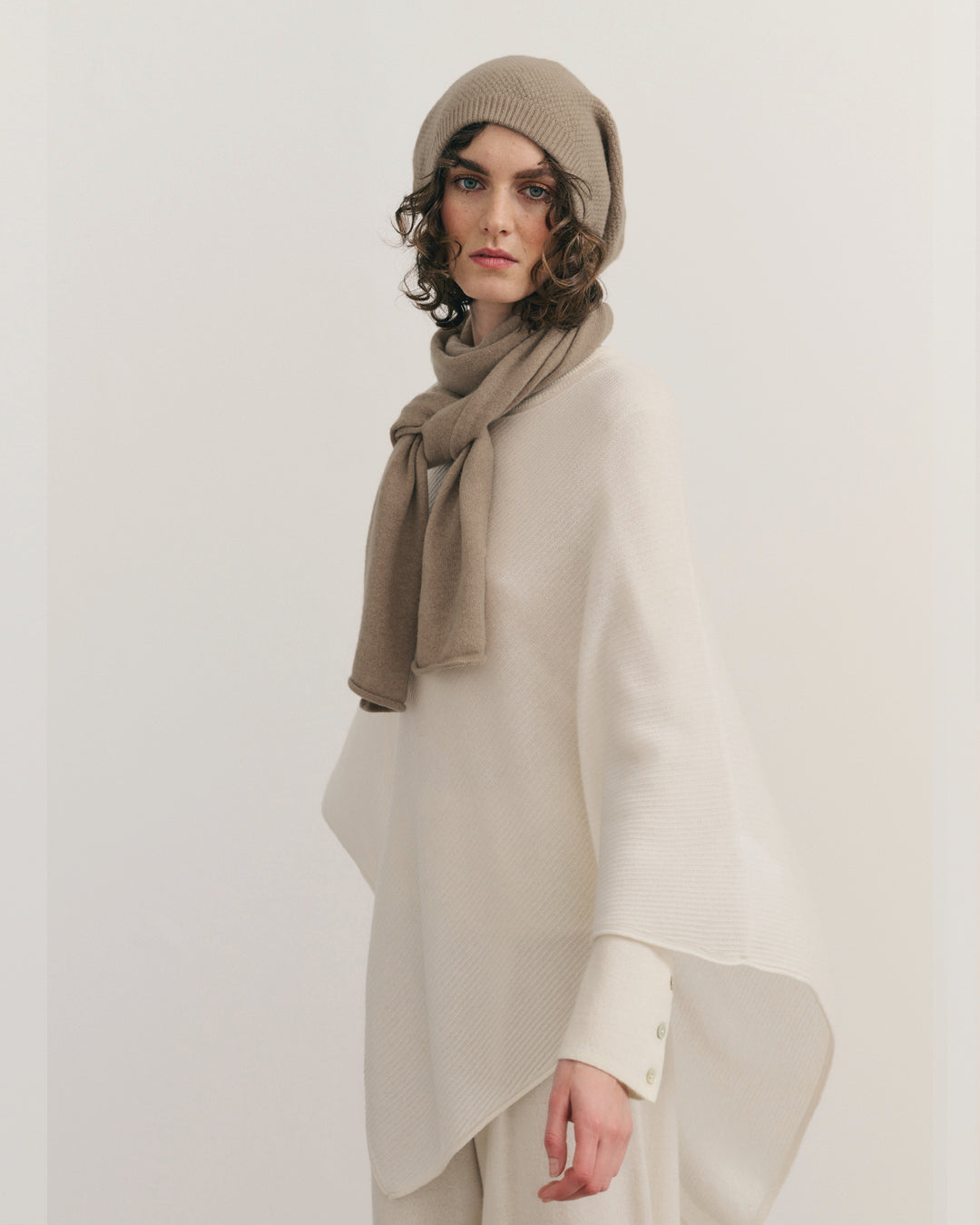EVERYDAY CASHMERE SCARF - SHIITAKE