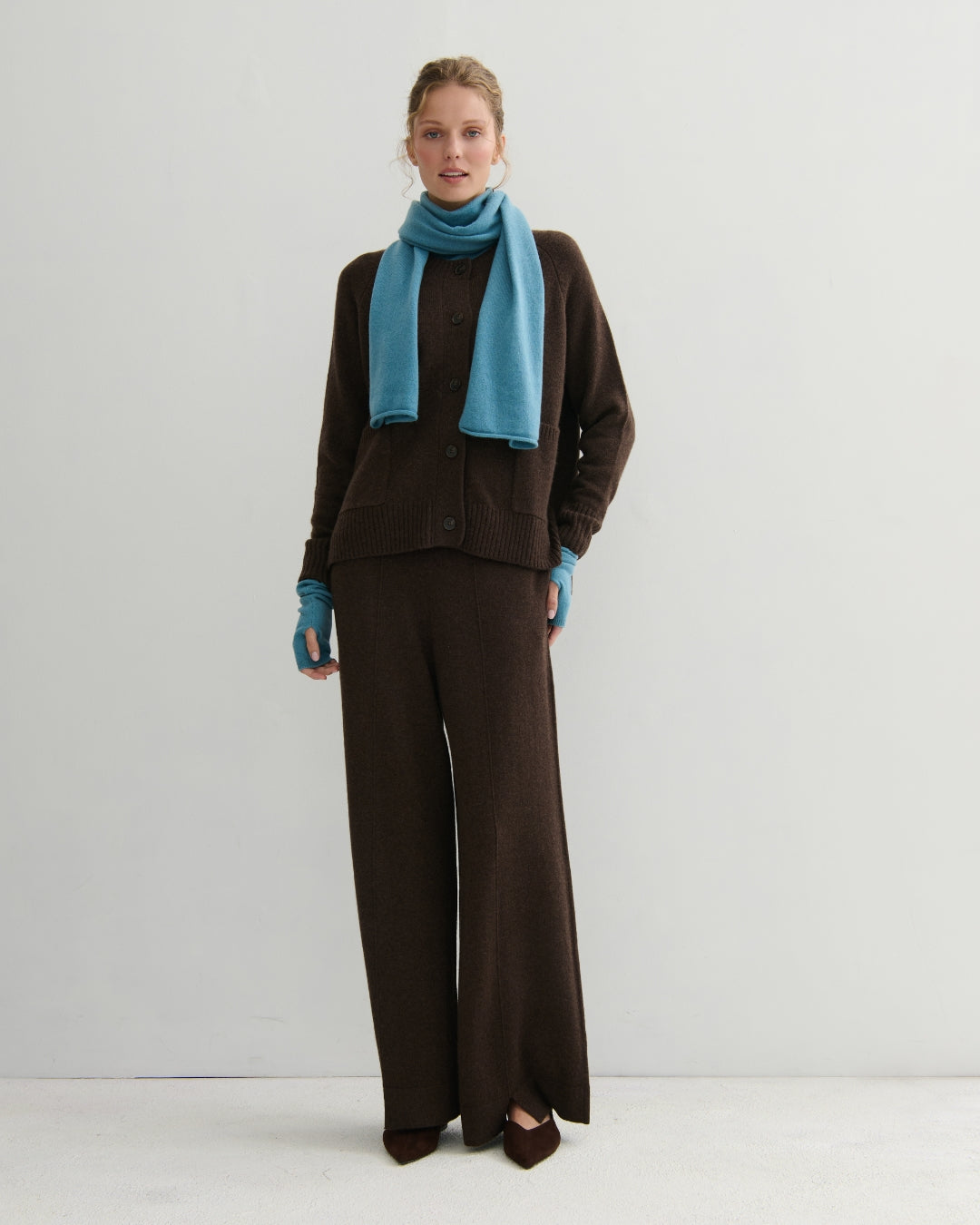 EVERYDAY CASHMERE SCARF - LAKE BLUE