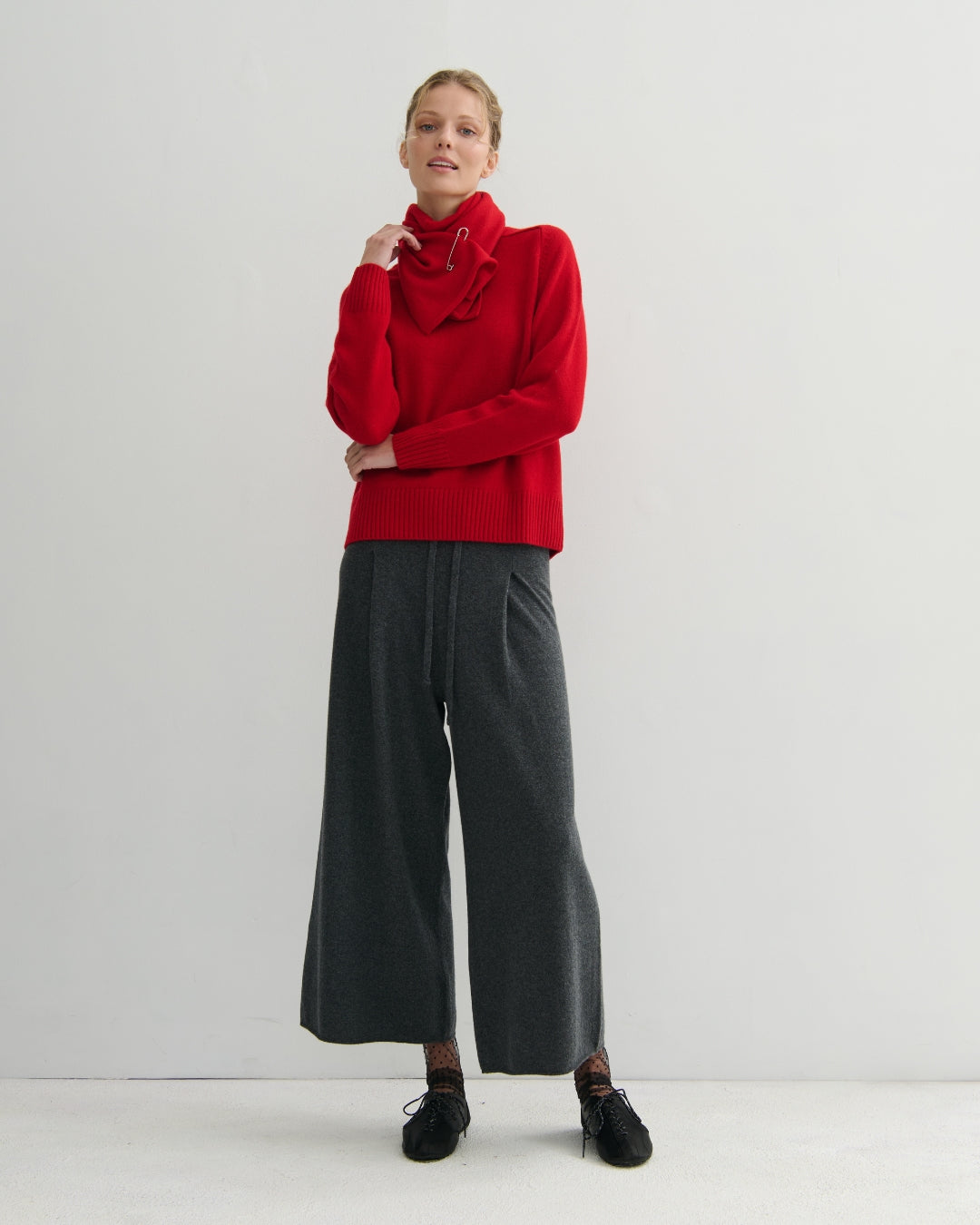EVERYDAY CASHMERE SCARF - SCARLET RED