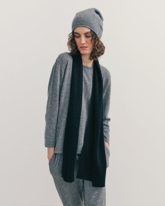 EVERYDAY CASHMERE SCARF - BLACK