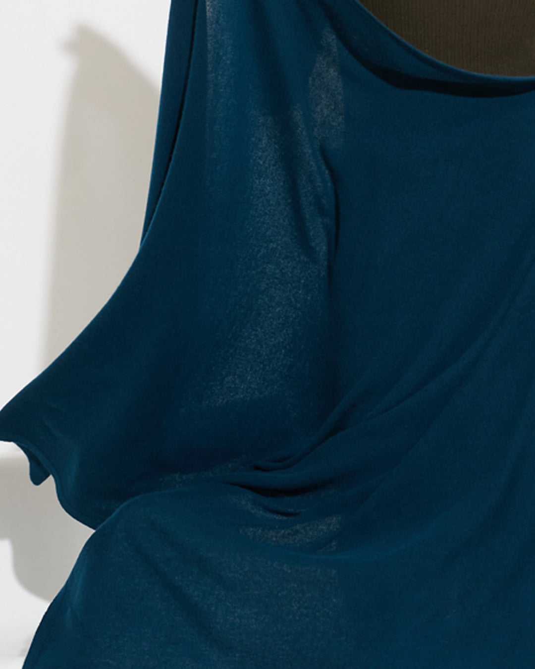 OVERSIZED CASHMERE TRAVEL WRAP - DARK TEAL