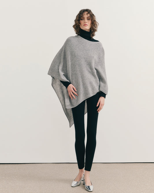 UTOPIA UTILITY PONCHO - STEEL GREY