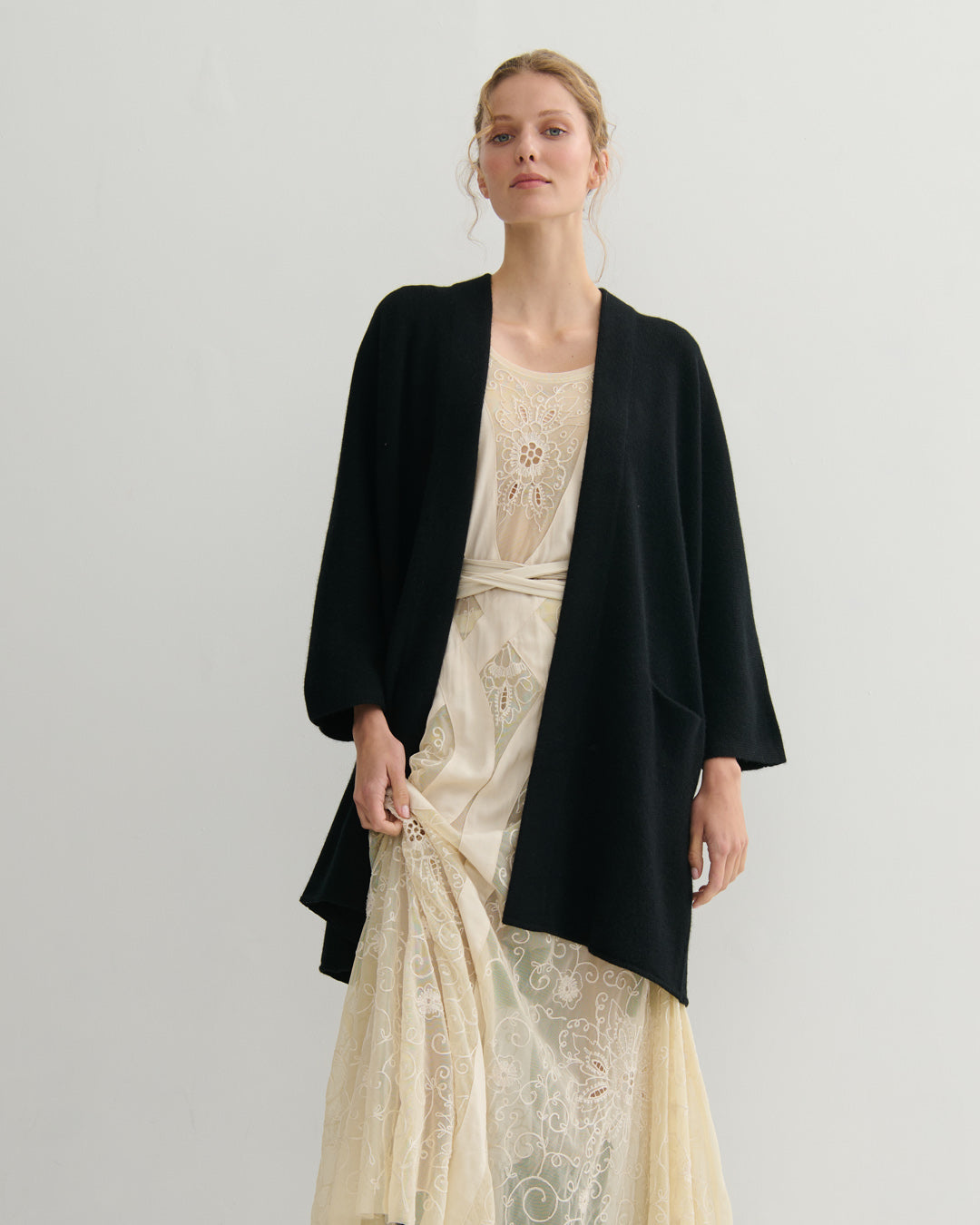 CASHMERISM ICON COAT - BLACK