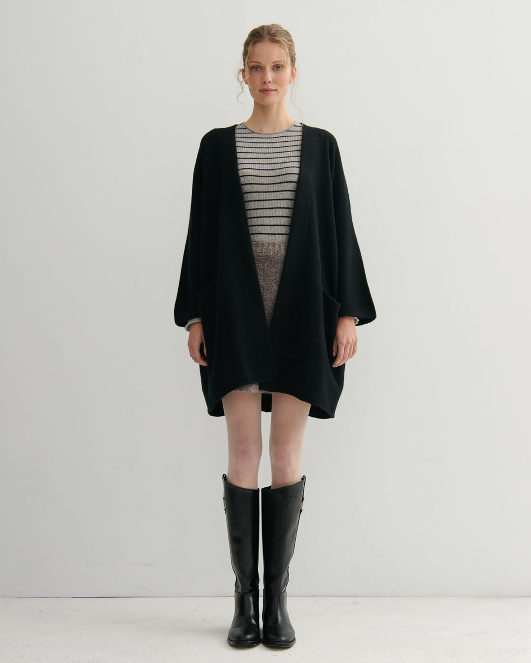 CASHMERISM ICON COAT - BLACK