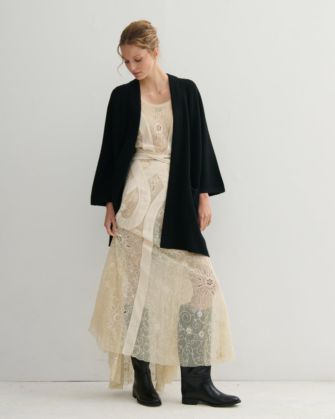 CASHMERISM ICON COAT - BLACK