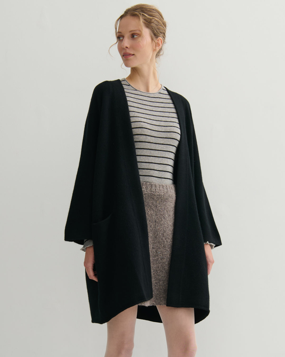 CASHMERISM ICON COAT - BLACK