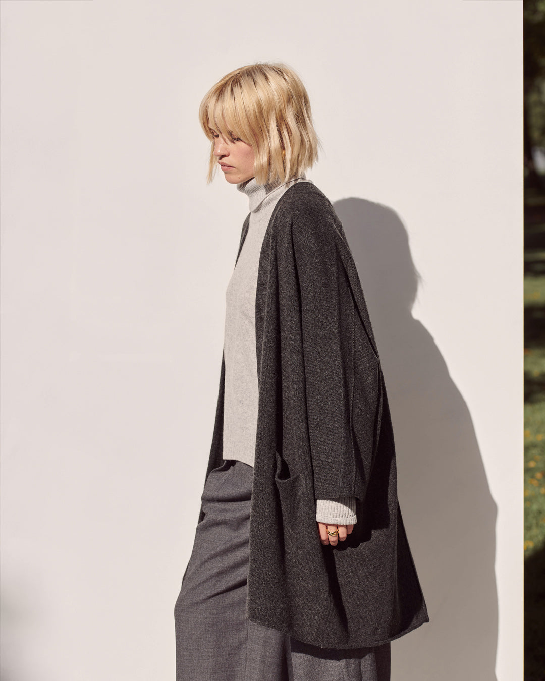 CASHMERISM ICON COAT - CHARCOAL