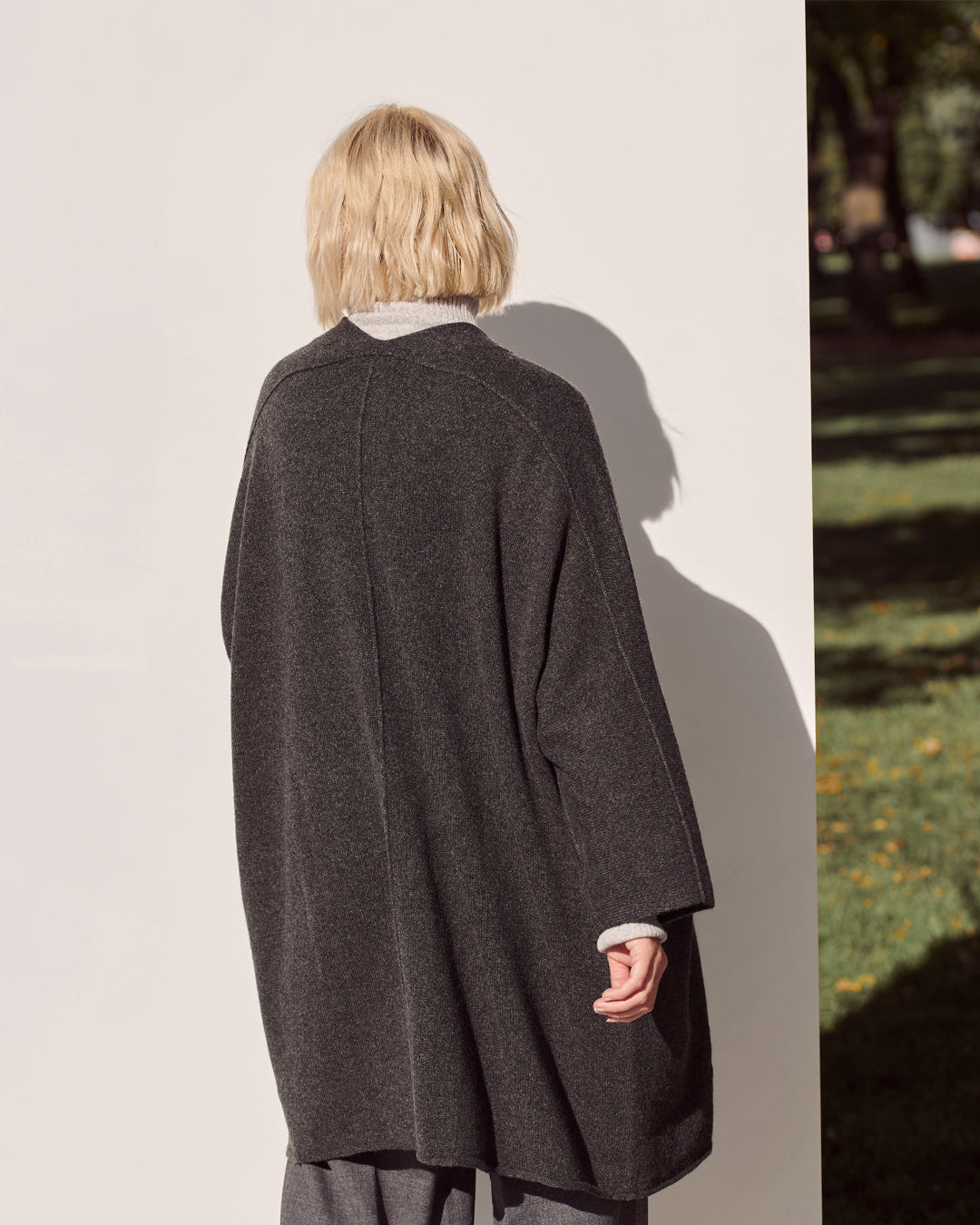 CASHMERISM ICON COAT - CHARCOAL