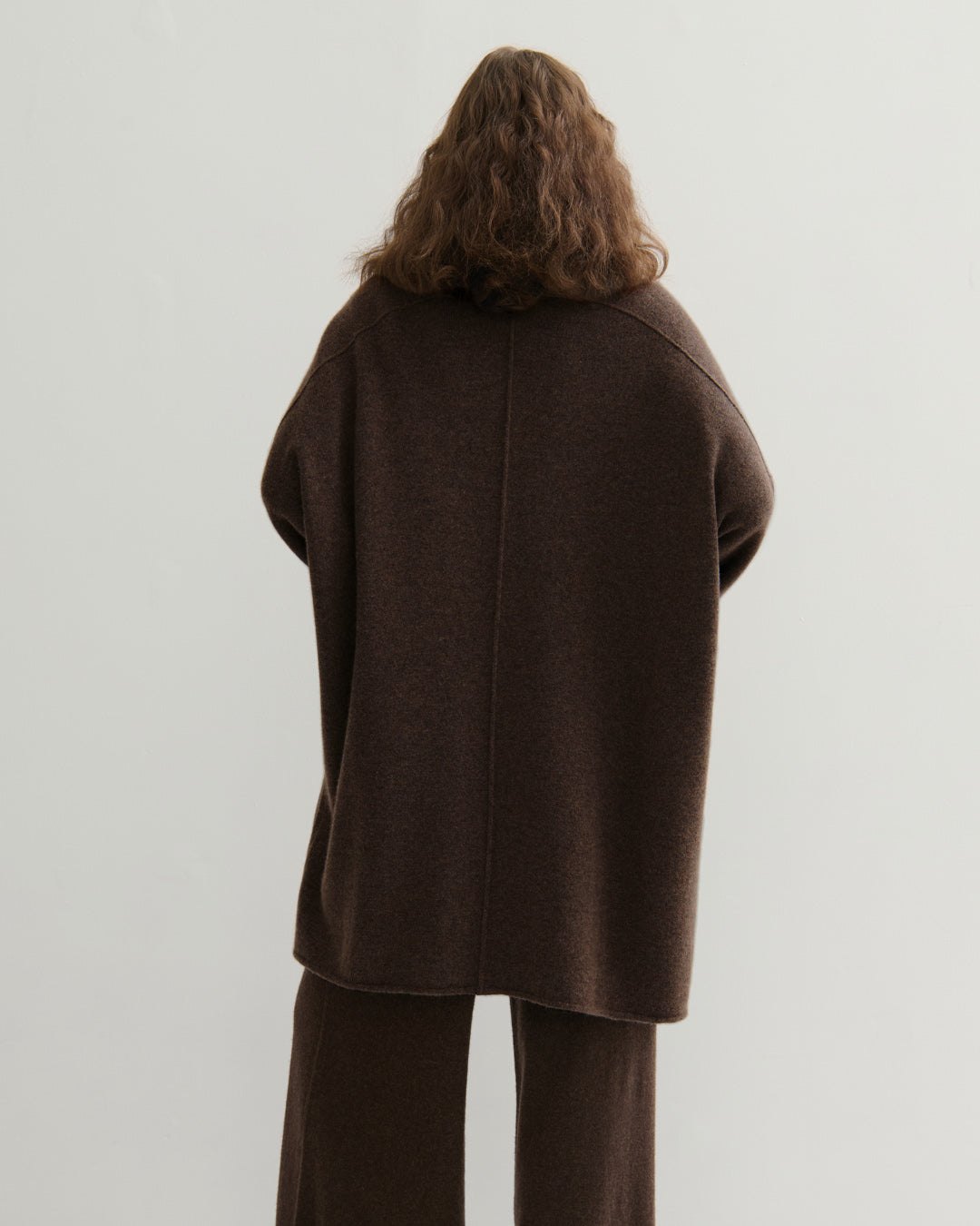 CASHMERISM ICON COAT - CHOCOLATE