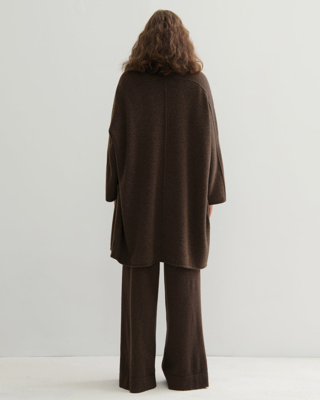 CASHMERISM ICON COAT - CHOCOLATE