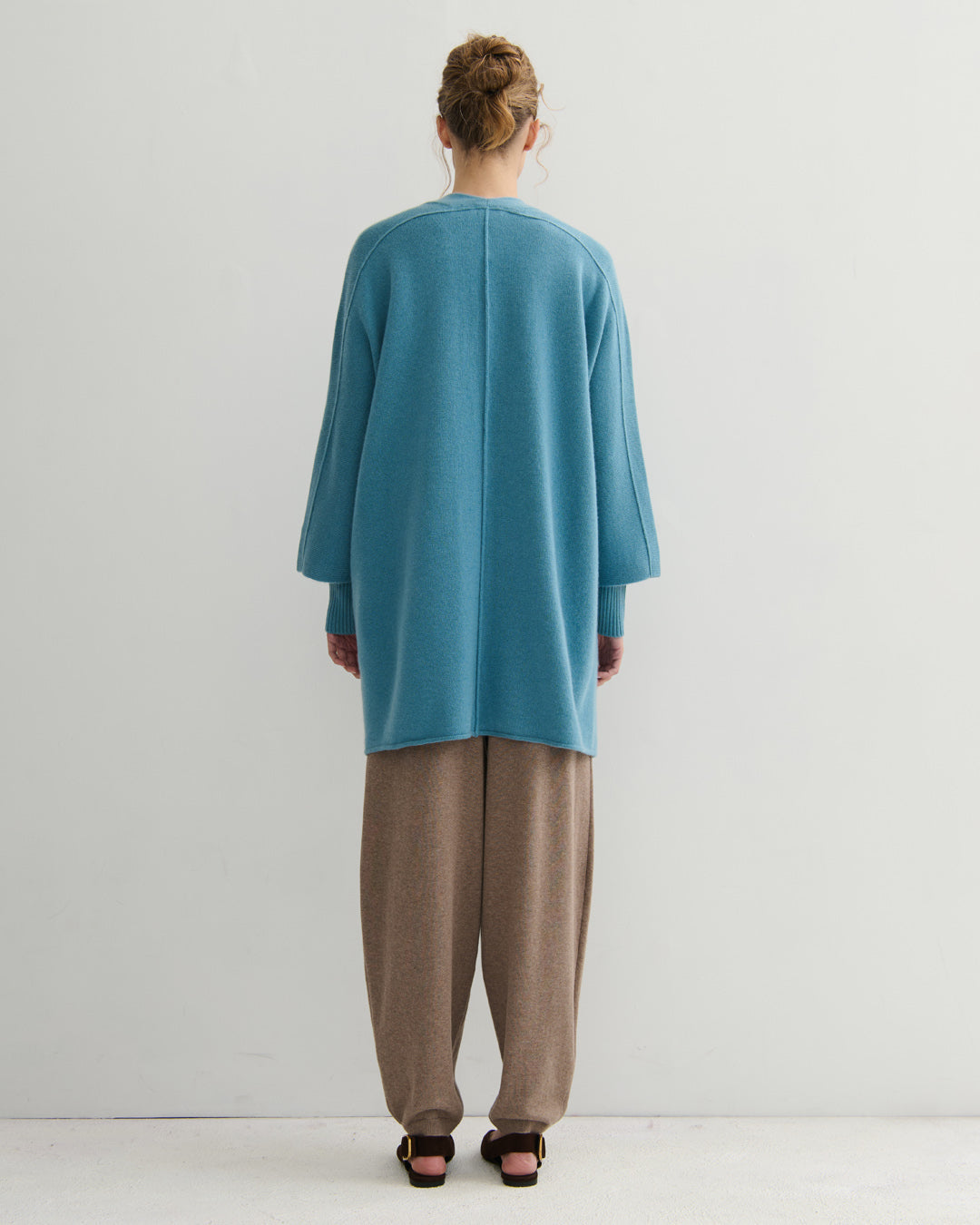CASHMERISM ICON COAT - LAKE BLUE