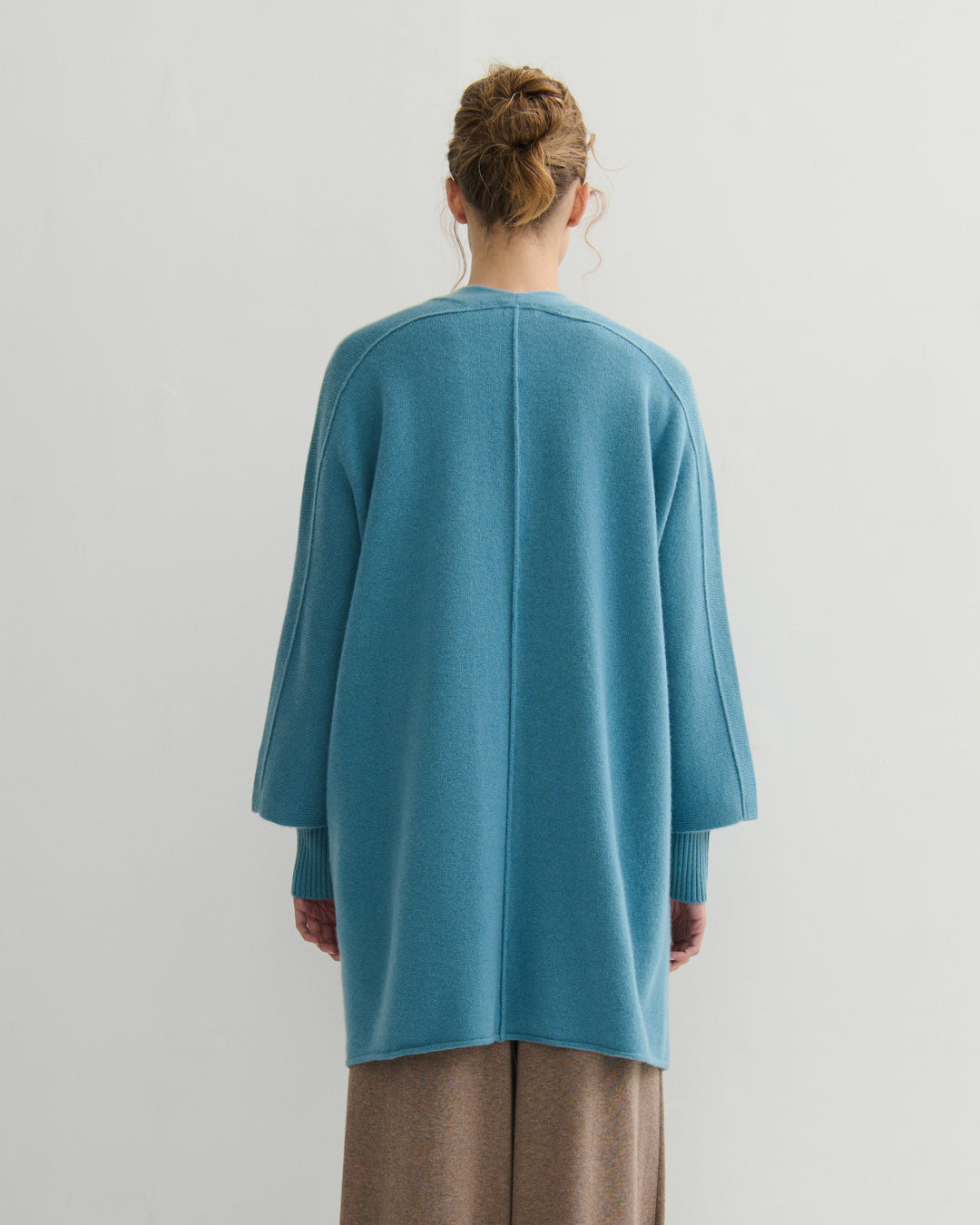 CASHMERISM ICON COAT - LAKE BLUE