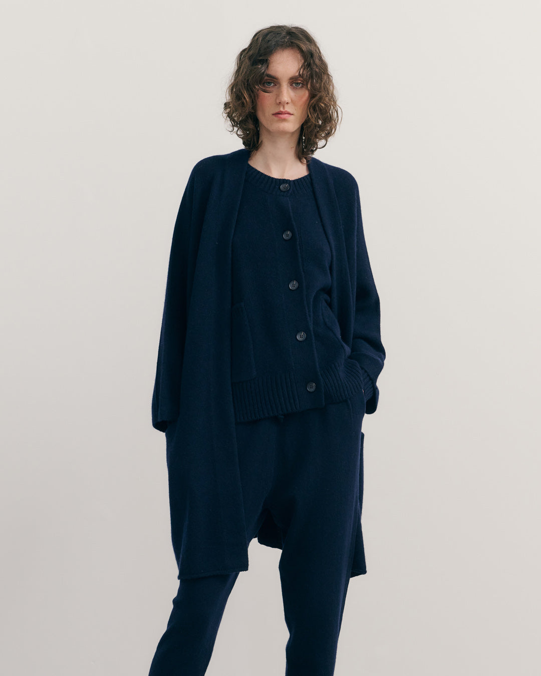 CASHMERISM ICON COAT - NAVY