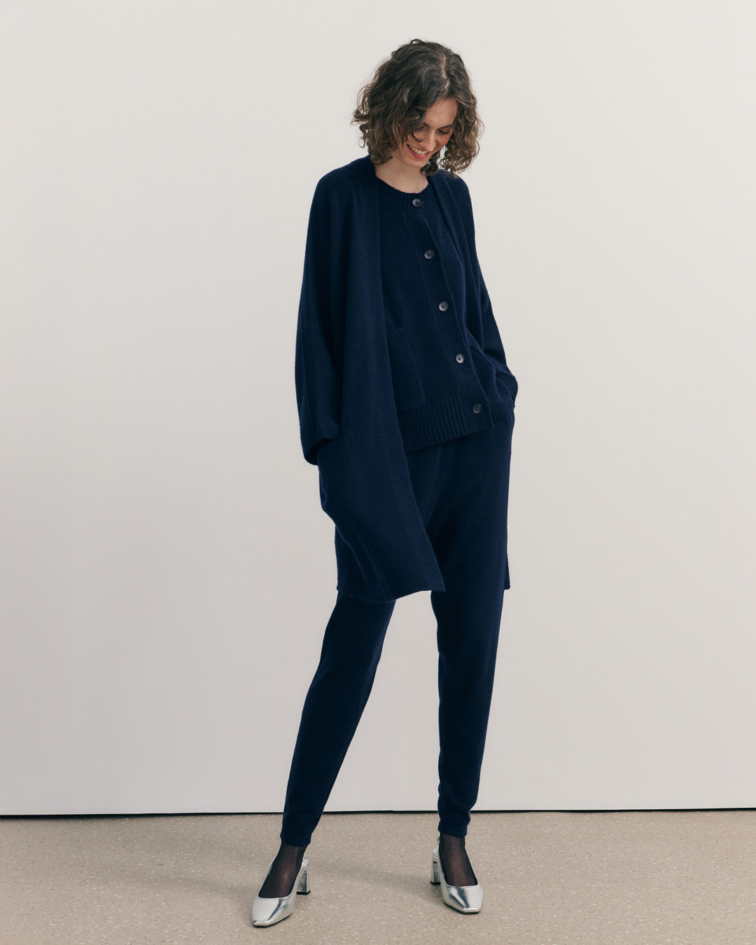 CASHMERISM ICON COAT - NAVY