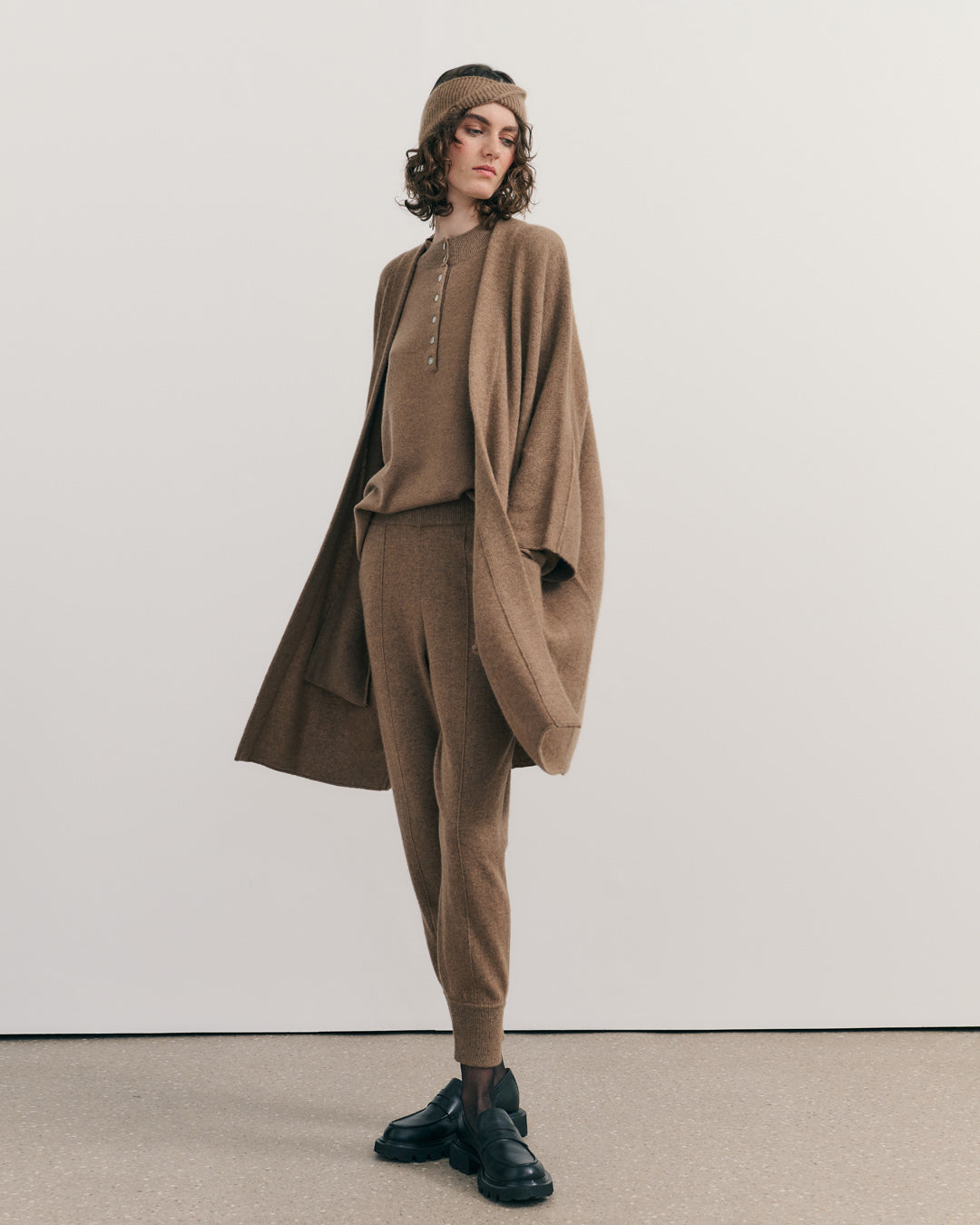 CASHMERISM ICON COAT - WHISKY
