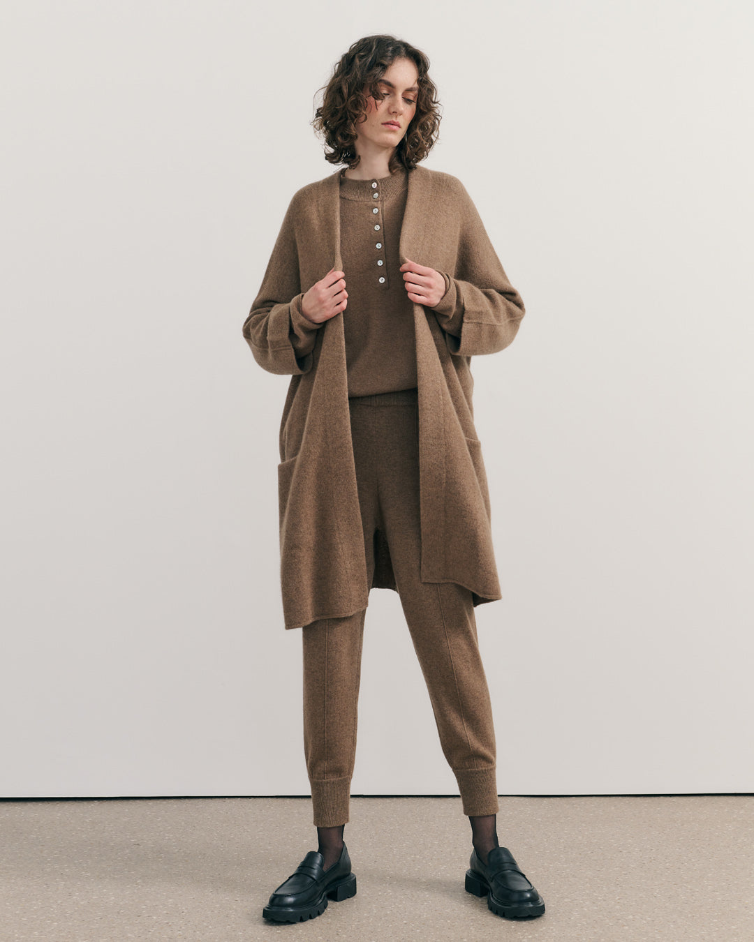 CASHMERISM ICON COAT - WHISKY