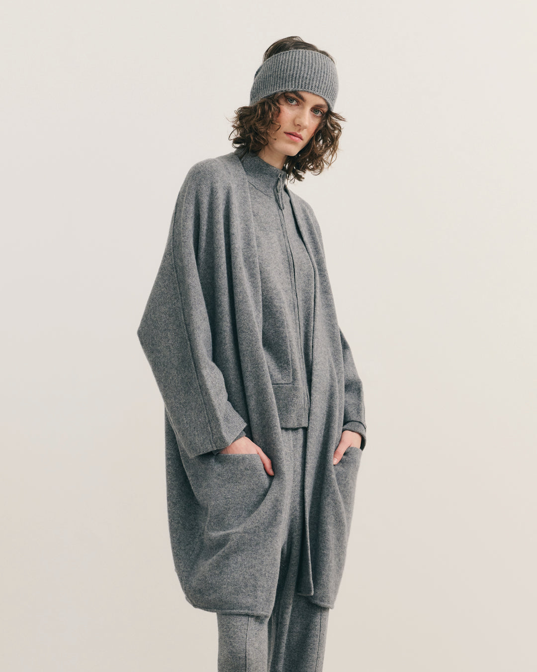CASHMERISM ICON COAT - MID GREY