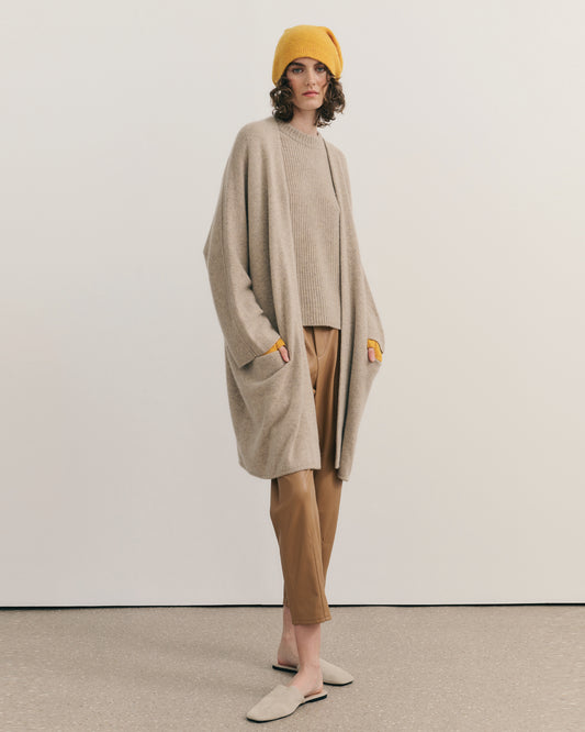 CASHMERISM ICON COAT - WHEAT