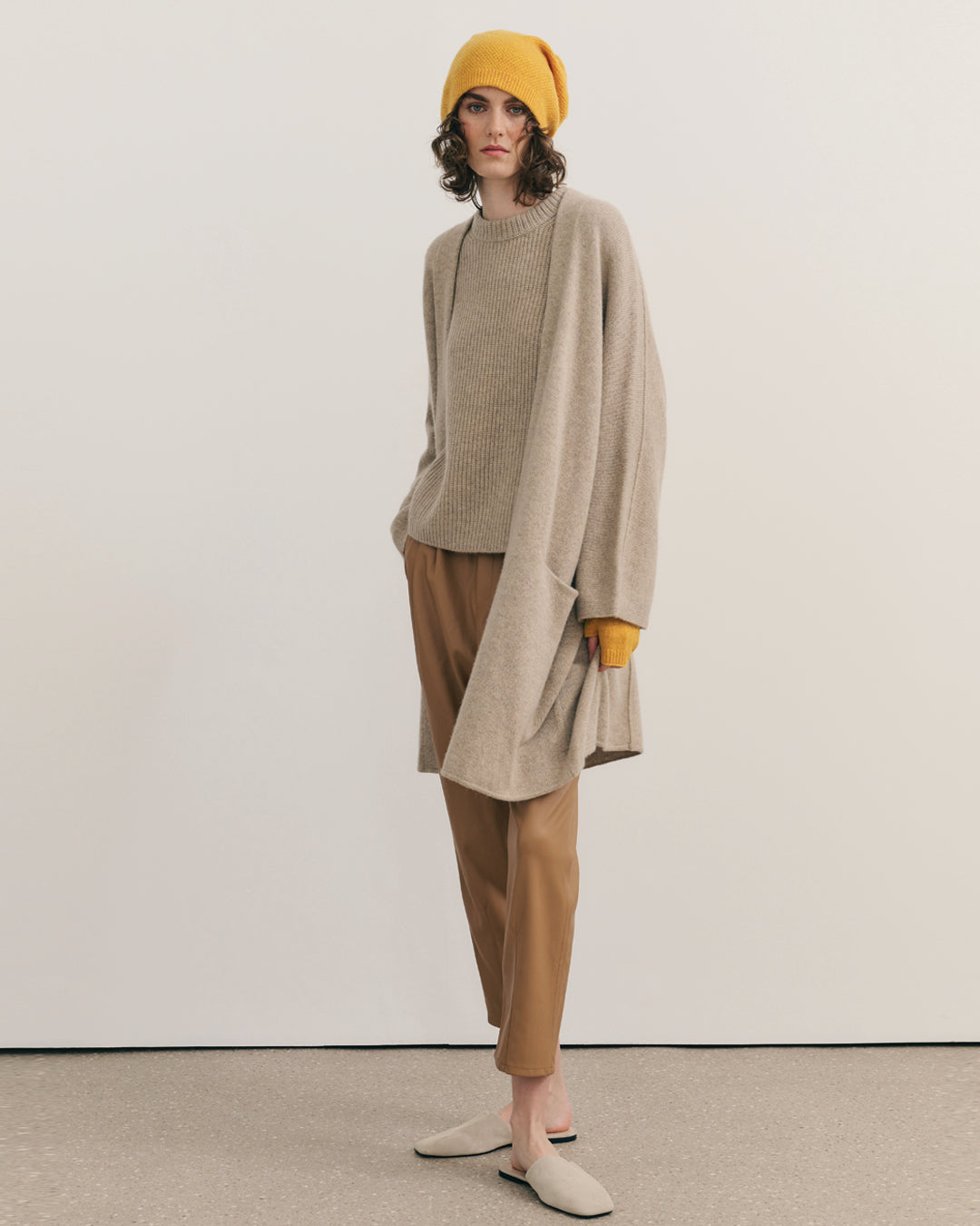 CASHMERISM ICON COAT - WHEAT