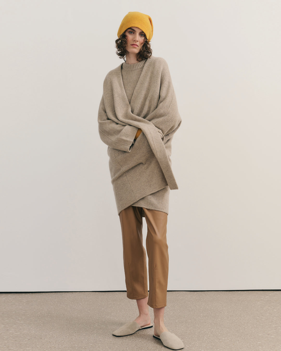 CASHMERISM ICON COAT - WHEAT