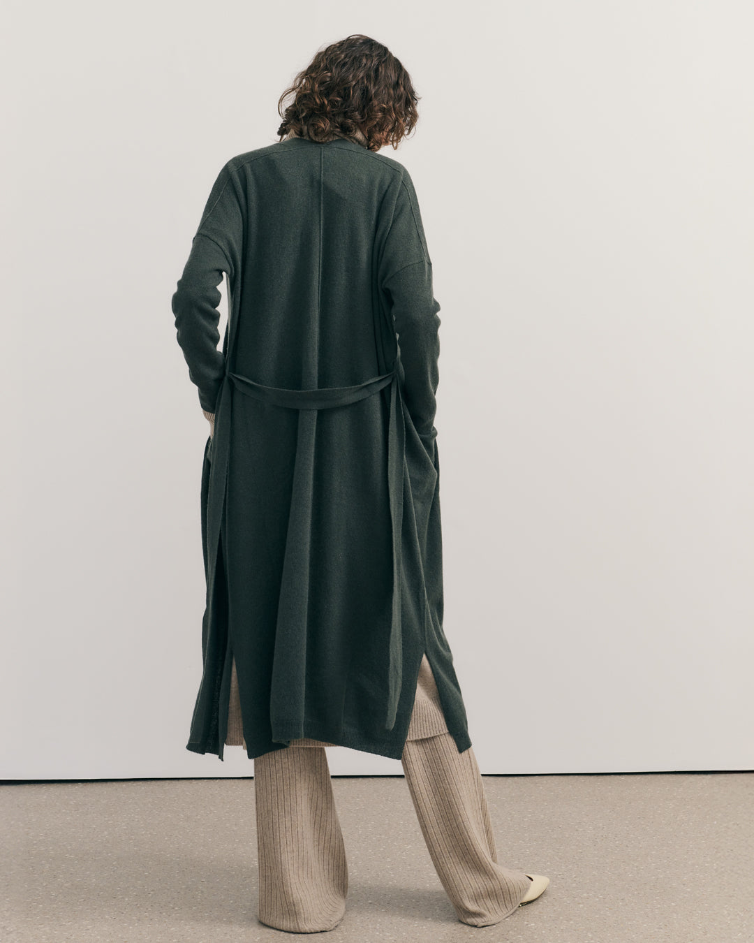 LIKE A BREEZE MAXI ROBE - TEA LEAF