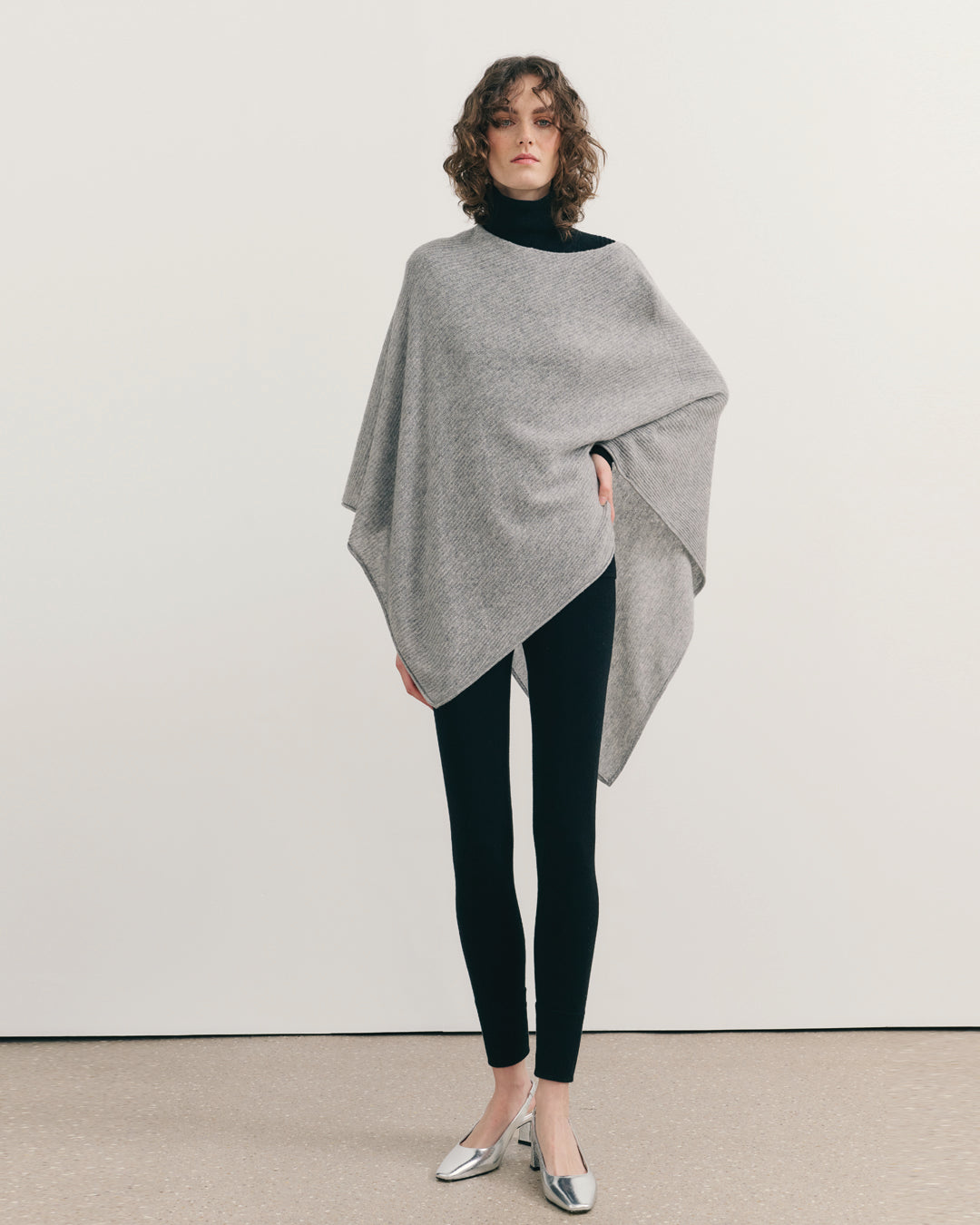 CASHMERE LEGGINGS - BLACK